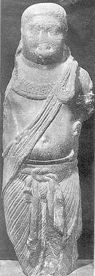 Yaksha Figure from Patna: 2nd century B.C.