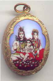Goddess Parvati, Lord Shiva and Lord Ganesha