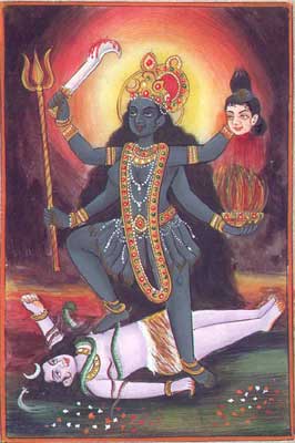 Kali as Shakti