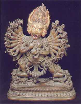 Yamantaka - Nepalese Sculpture