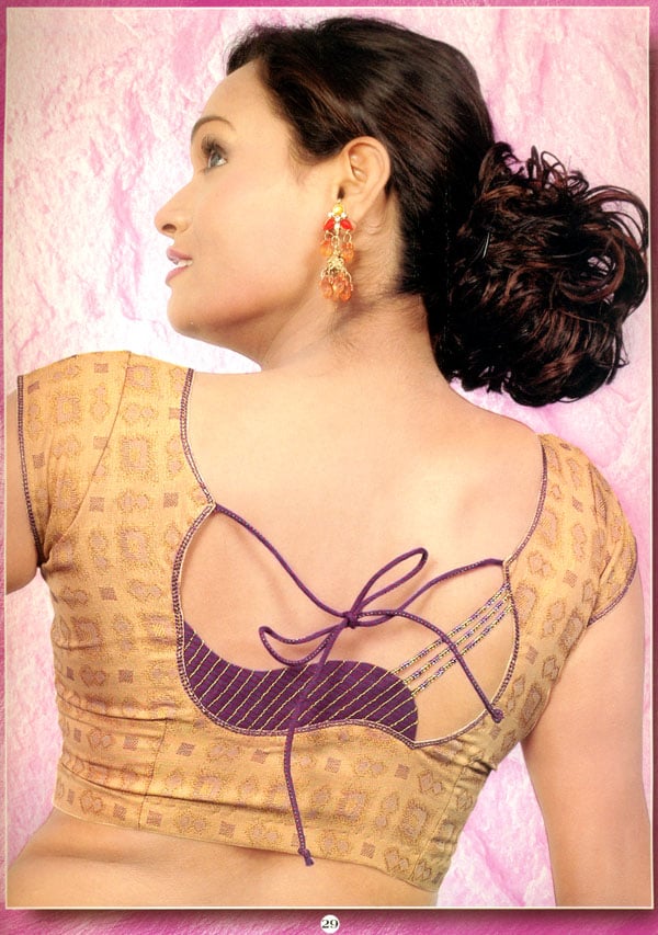 saree blouse designs patterns book