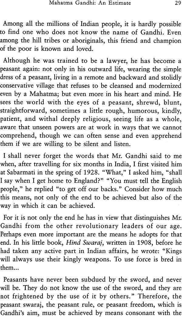 Reflections of Ghandi
