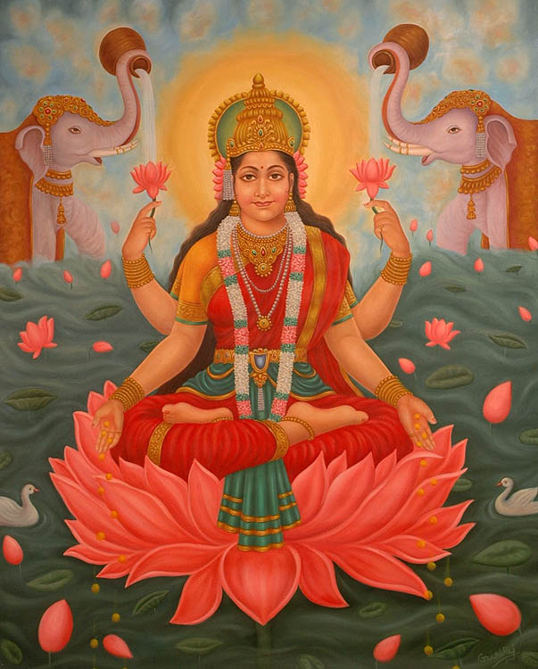 Home > Paintings > Oils > Goddess Lakshmi. Displaying 1 of 105 Next