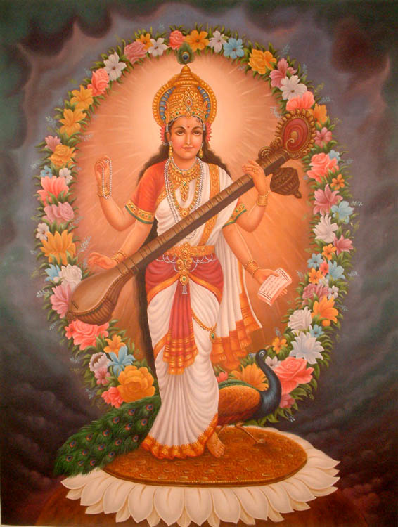 images of goddess saraswati. Goddess Saraswati
