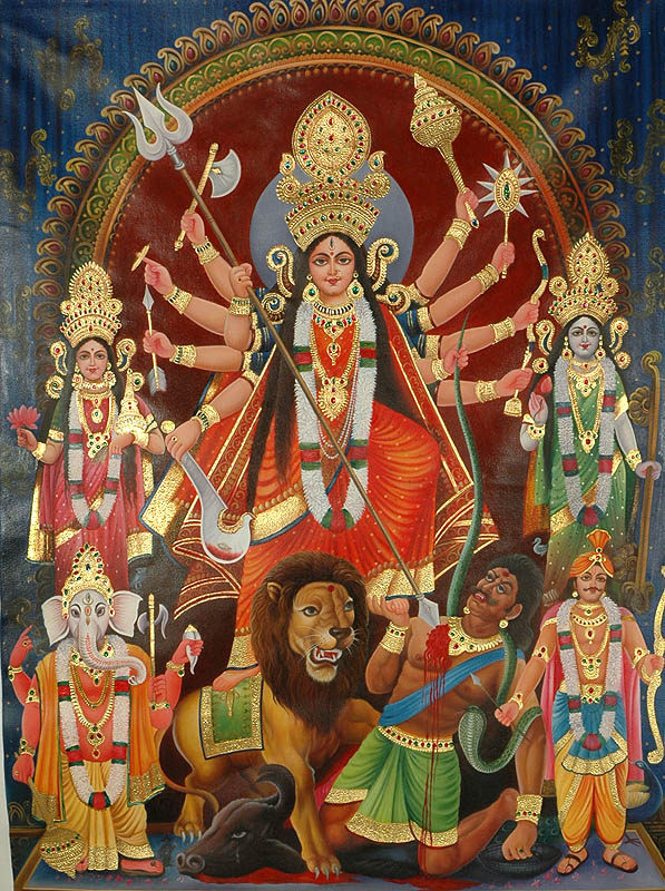 Mother Goddess Durga. Availability: Only One in stock. Mother Goddess Durga