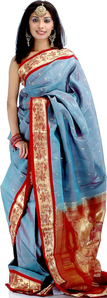 http://www.exoticindiaart.com/saris/gray_bangalore_silk_sari_with_little_krishna_on_fz98.jpg
