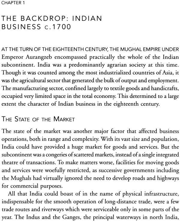 The Concise Oxford History Of Indian Business