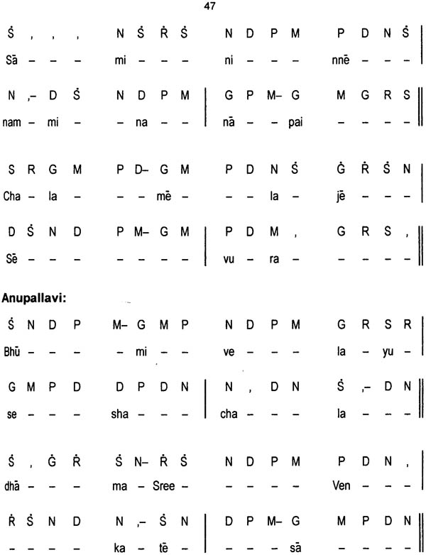 Kalyani Ata Tala Varnam Notation Reading And Writing Of Notation Of The Bertomaril This is the foremost section of the varnam, which is sung with lyrics or. bertomaril