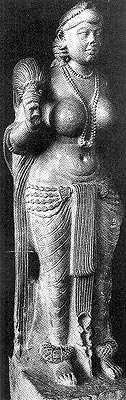 Didarganj Yakshi from 3rd/2nd century B.C