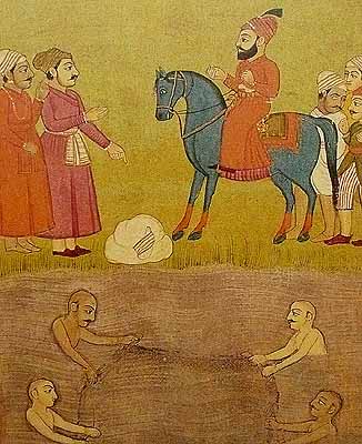 Daulat Khan Lodhi Searching for Baba Nanak in the River Bein