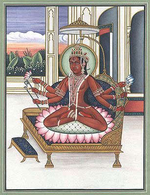 Shodashi as Tripurasundari