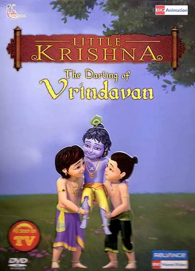 Little Krishna: The Darling of Vrindavan (DVD) | Exotic India Art