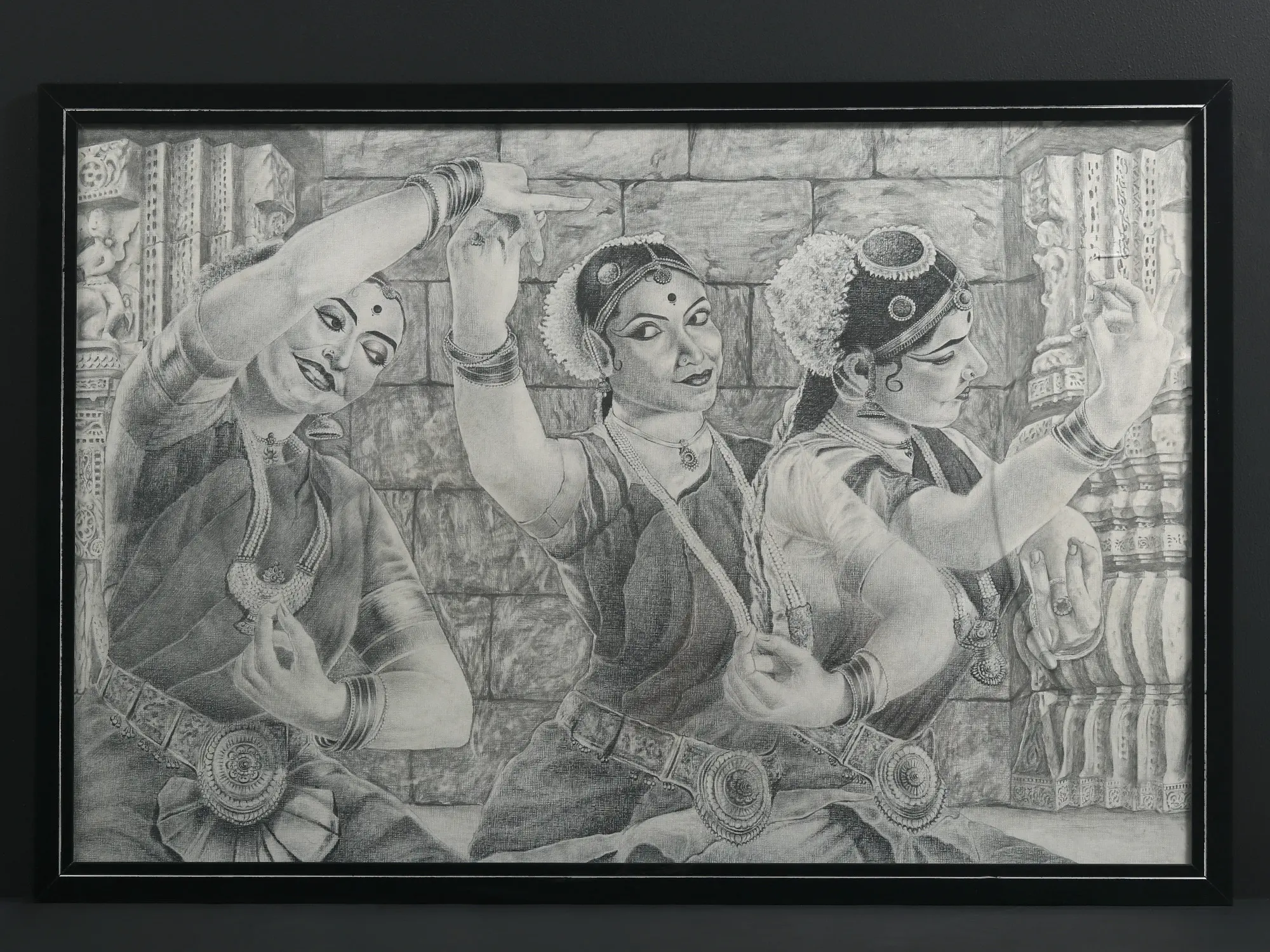 Art on Sketchbook - by Megha Chhatbar: Classical Dance of India:  Bharatanatyam