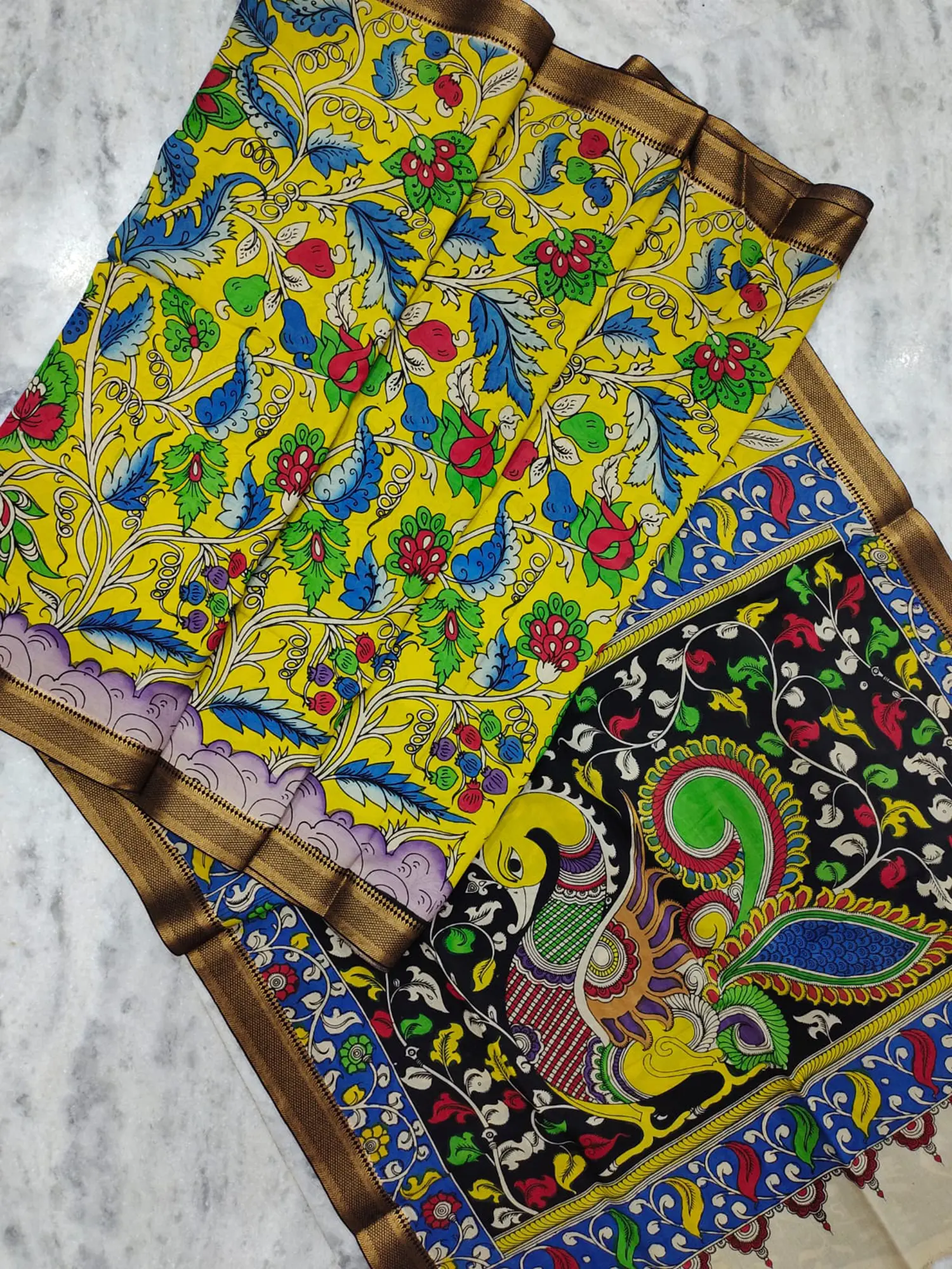 Kalamkari jacket designs by Angalakruthi boutique Bangalore | Kalamkari  blouse, Kalamkari blouse designs, Designer blouse patterns