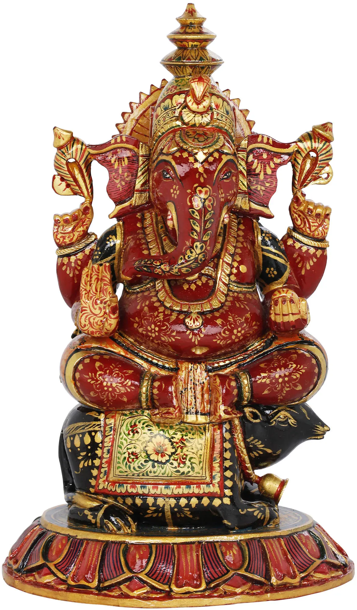 Ganesha Seated on His Vahana Rat