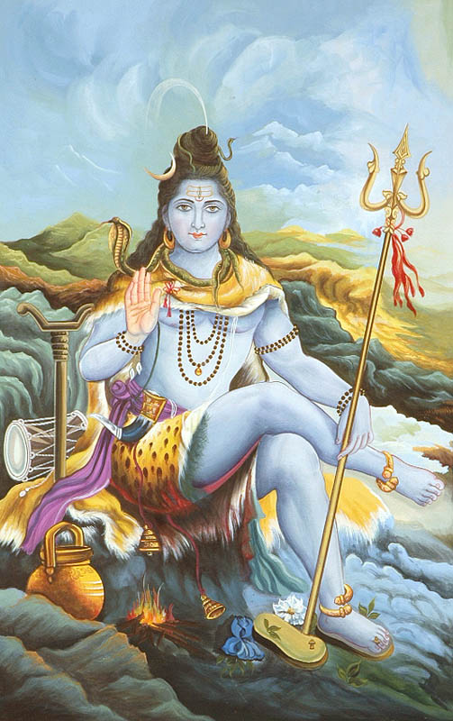 Lord Shiva on Kailash