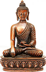 Бронзовая статуэтка Будды